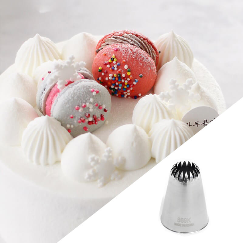 Korean Jumbo Icing Piping Tips Cake Decorating Nozzle #867K – kowanii