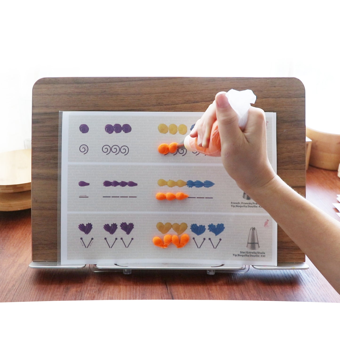kowanii Piping Practice Guide Sheets 250+ Piping Tips Nozzle Techniques Patterns PDF