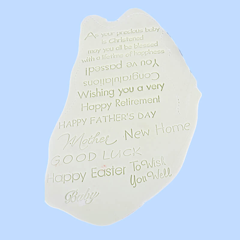 Letter Stamps Cookie Mold Biscuit Cutter