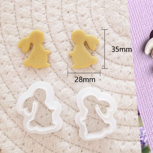 kowanii Rabbit Cookie Mold Fondant Biscuit Cutter
