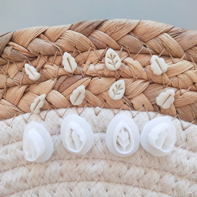 kowanii Mini Leaves Cookie Cutter Fondant Biscuit Mold Stamp