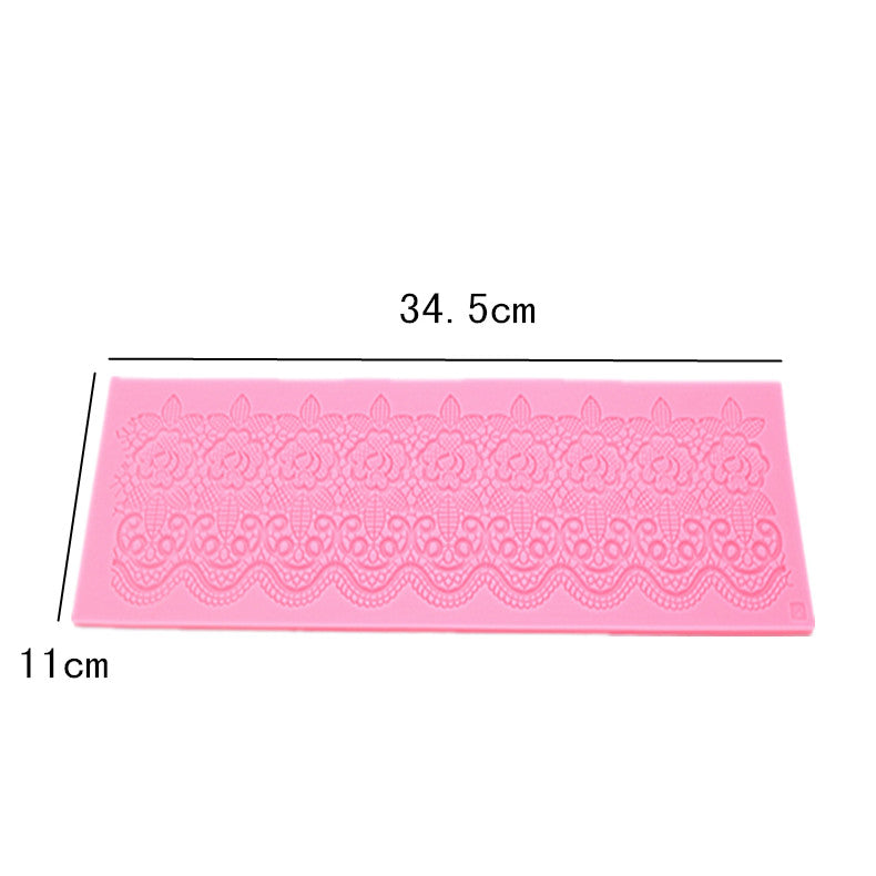 kowanii Silicone Lace Mat Fondant Cake Mold