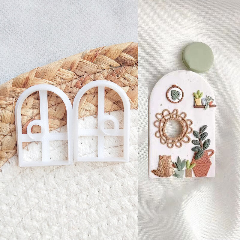 Arched Door Cookie Mold Fondant Biscuit Cutter 25*39mm