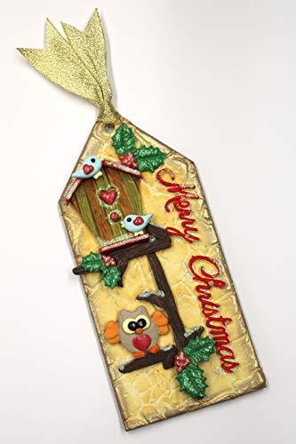 kowanii Word Perfect Holidays Set Silicone Mold for Cake Decorating, Cupcakes, Sugarcraft, Candies, Clay, Crafts and Card Making, Food Safe Silicone Fondant Molds