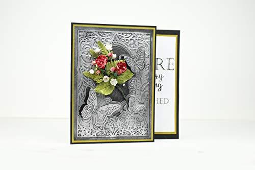 kowanii Multi Leaf Veiner Silicone Sugarpaste Icing Mold, Nicholas Lodge Flower Pro for Cake Decorating, Sugarcraft and Candies, Food Safe Silicone Fondant Mold