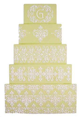 kowanii Spitzenset Kuchenschablone Keksschablone