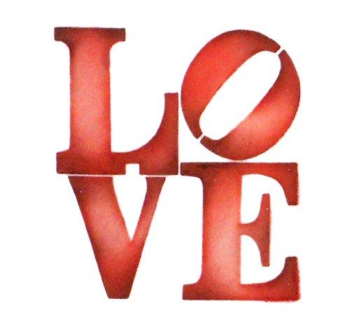 kowanii LOVE Sculpture Keksschablonen-Set, 2er-Pack