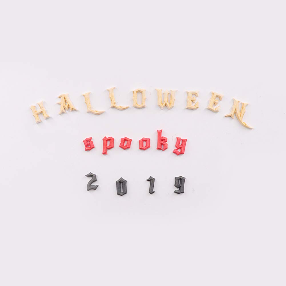 kowanii Fondant Силиконовые формы для букв, Gumpaste Силиконовая помадка для украшения торта Инструменты для украшения кексов Принадлежности для украшения кексов, 3 упаковки