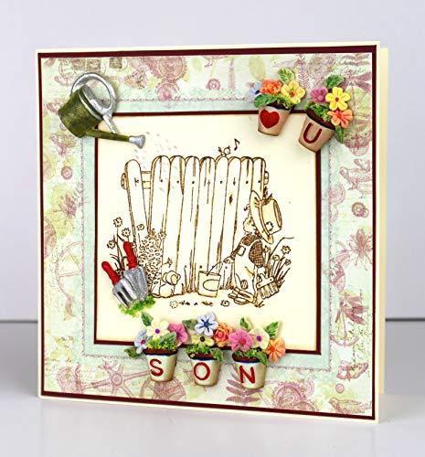 kowanii Alpha Pots Silicone Cake Mold for Cake Decorating, Cupcakes, Sugarcraft, Candies and Clay, Food Safe