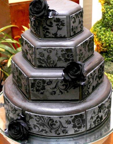 kowanii Chic Rose Border Cake Stencil Cookie Stencil