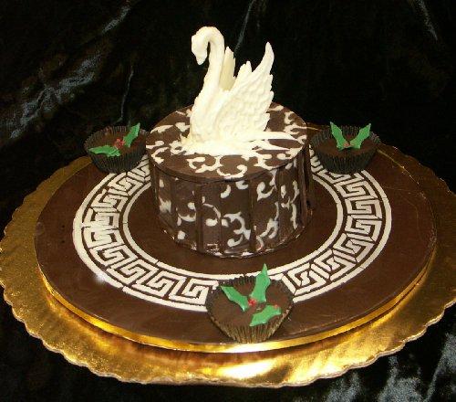 kowanii Greek Key Circle Cake Stencil