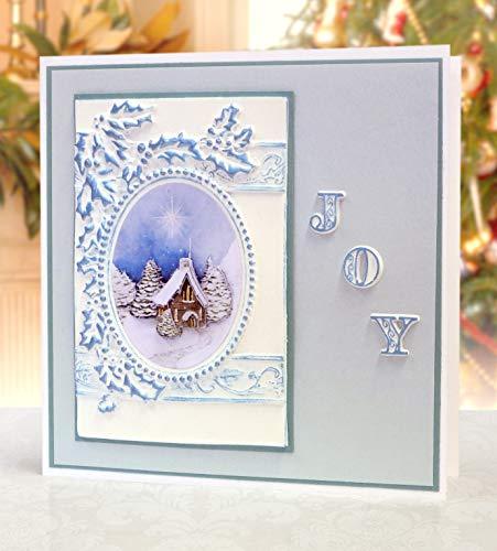 kowanii Manuscript Alphabet Silikonform zum Dekorieren von Kuchen, Cupcakes, Sugarcraft und Ton, lebensmittelechte Silikonform für Fondant