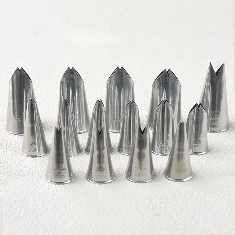 Korea Leaf Piping Tip Icing Nozzle #352 #353 #65 #70 #113 #115
