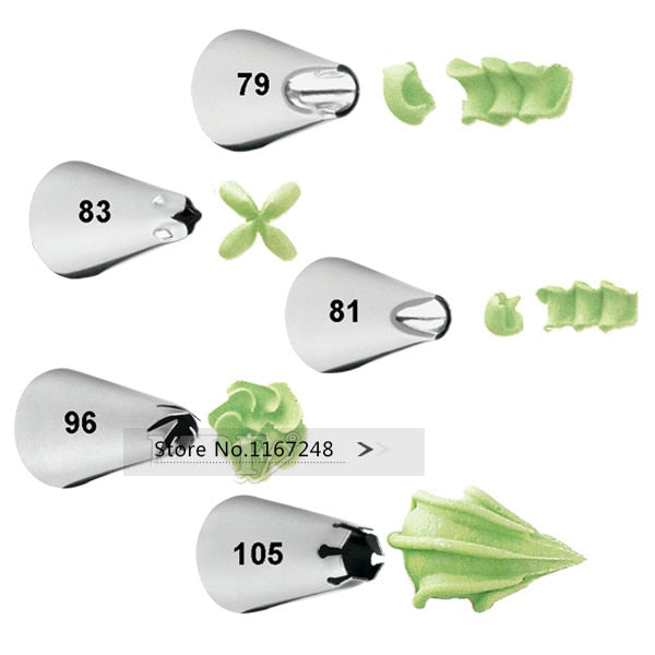 kowanii Decorating Tip Icing Nozzle #79 #81 #96 #105 #333