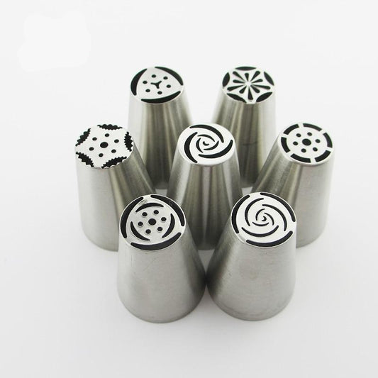 kowanii Russian Tulip Nozzles Icing Piping Tips 7Pieces