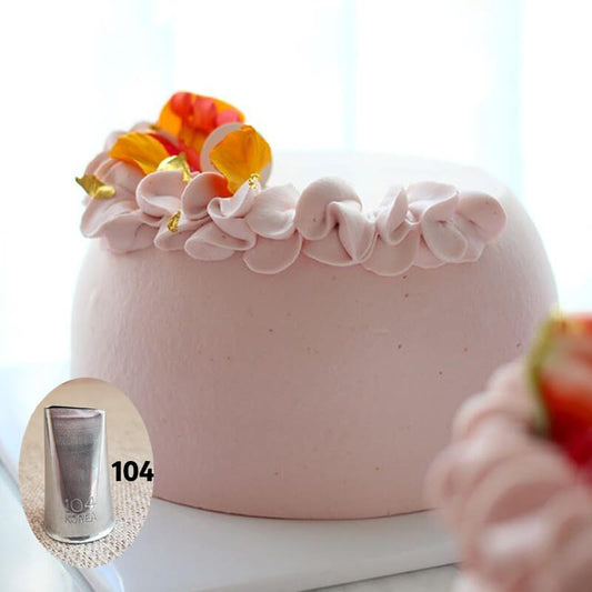 Korean Cake Decorating Tips Petal Piping Tips #104