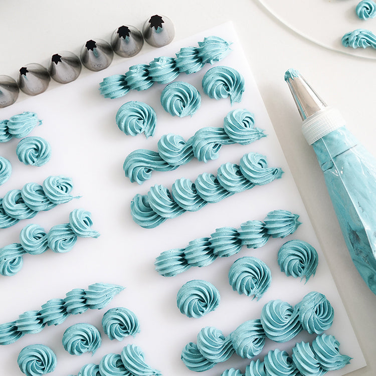 Korea Star Piping Tip Shell Icing Nozzle #13 #14 #15 #16 #17 #18 #19 ...