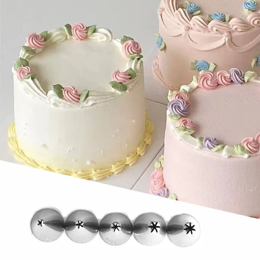 korea Star Cake Decorating Tips Icing Piping Nozzle #23 #24 #25 #26 #27