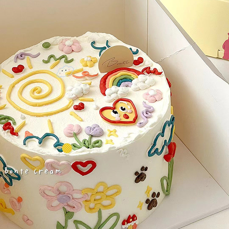 Korea Round Piping Tips Cake Decorating Nozzle Icing Tube