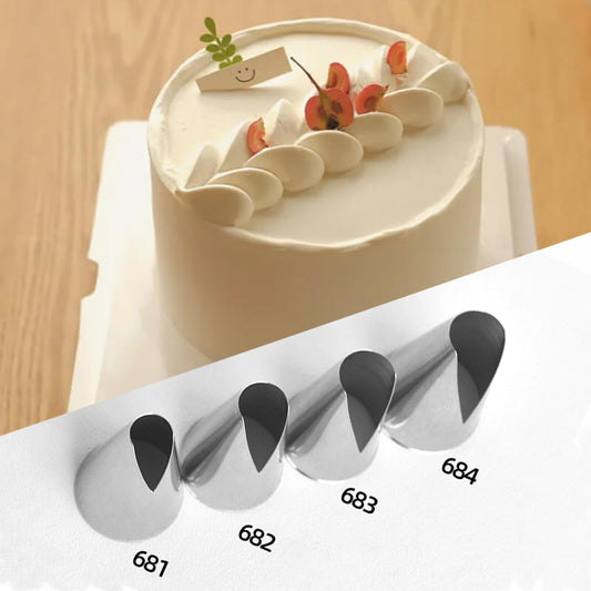 Korea Cake Decorating Tips Icing Piping Tip #481 #581 #681 #682 #683 #684