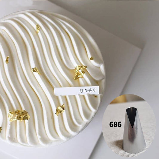 Korean Cake Piping Tips Decorating Nozzle #686