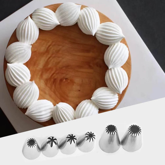 Korea Star Cake Decorating Tips Icing Piping Nozzle #852 #853 #854 #855
