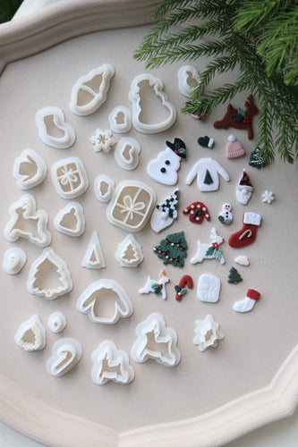 kowanii Christmas Cookie Cutter Fondant Biscuit Mold Stamp