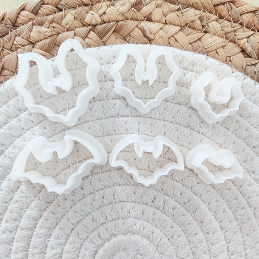 kowanii Halloween Bat Cookie Mold Fondant Biscuit Cutter Stamp