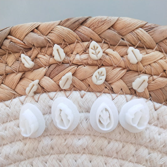 kowanii Mini Leaves Cookie Cutter Fondant Biscuit Mold Stamp