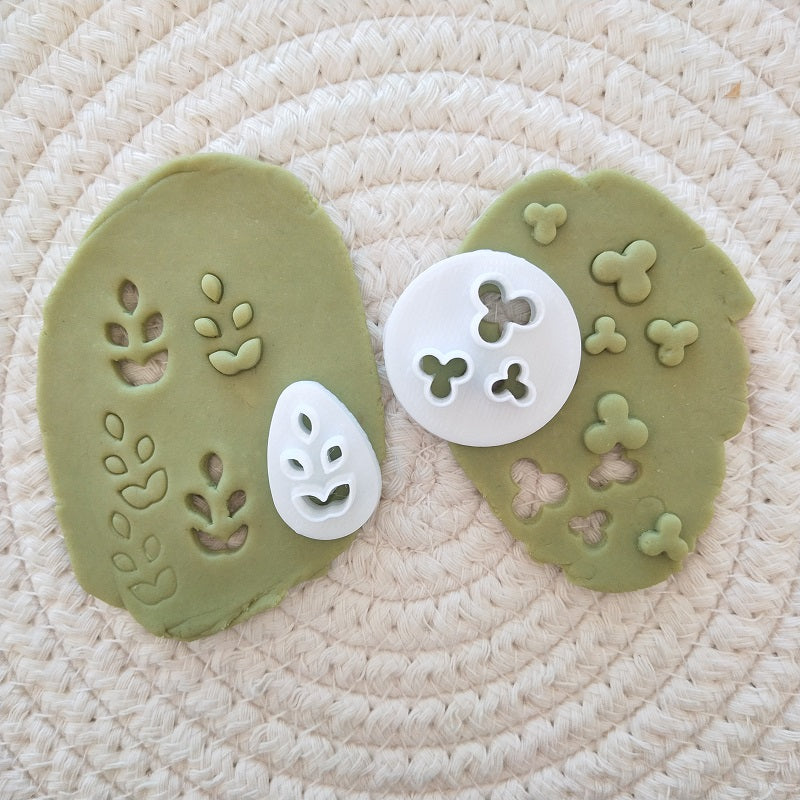 kowanii Flower and Leaves Cookie Cutter Fondant Biscuit Mold