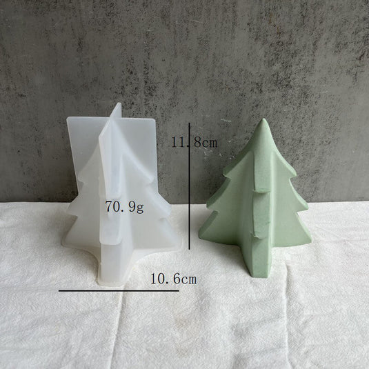 Christmas Tree Silicone Mold Candle Making