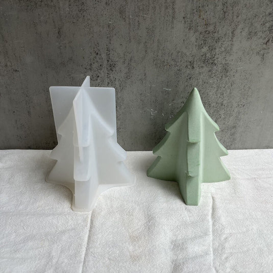 Christmas Tree Silicone Mold Candle Making