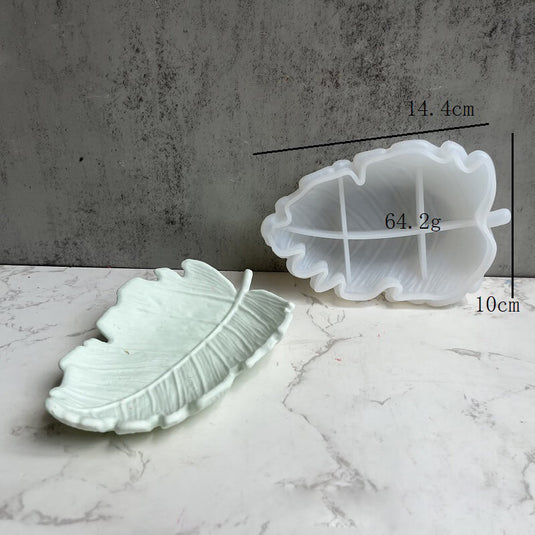Resin Silicone Tray Mold Leaves