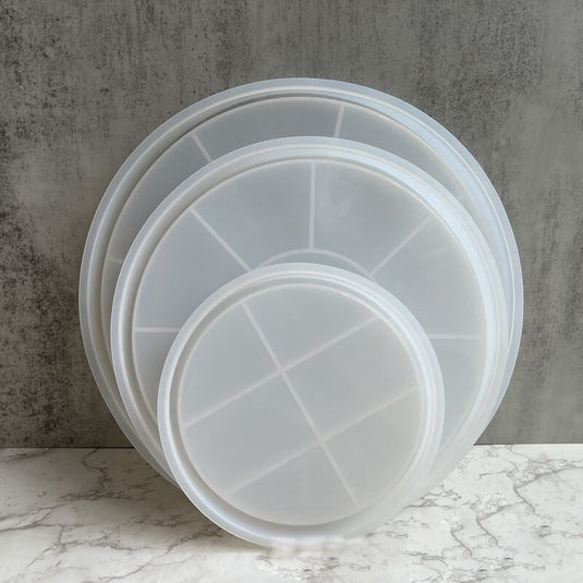 Round Resin Silicone Tray Mold