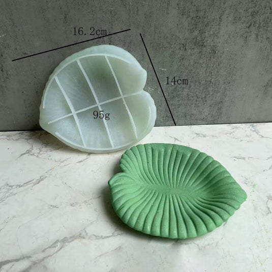 Heart Leaves Resin Silicone Tray Mold