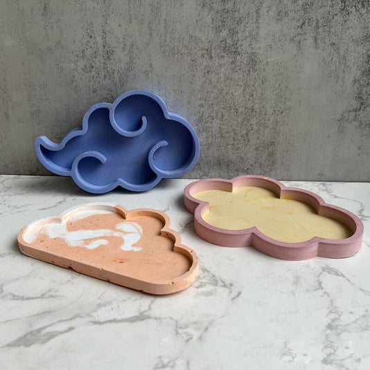 Cloud Resin Silicone Tray Mold