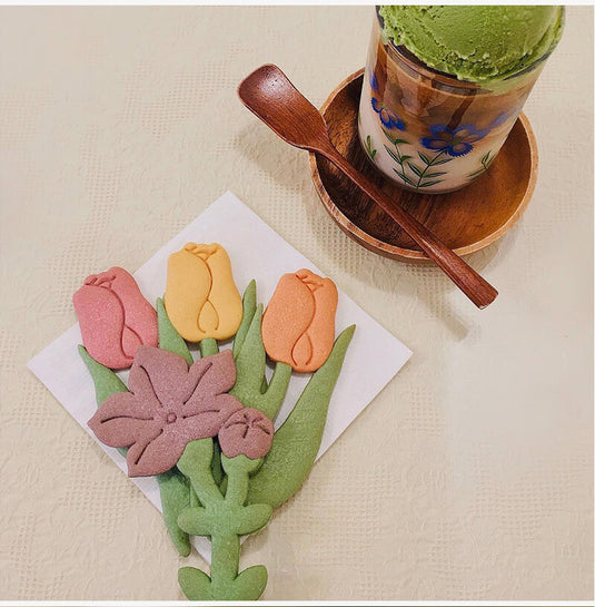 Tulip Flower Cookie Cutter Baking Tools