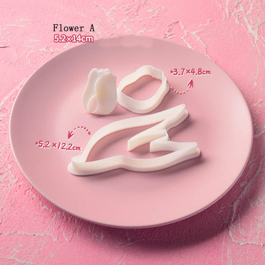 Tulip Flower Cookie Cutter Baking Tools