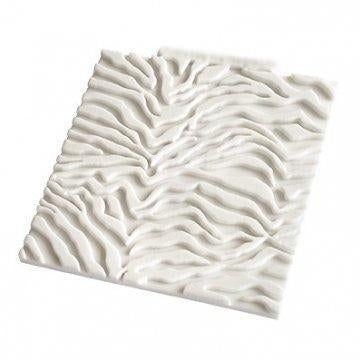Kowanii Zebra (4 x 4 дюйма) Силиконовая форма для дизайнерского коврика для украшения тортов, кексов, изделий из сахара, конфет и глины, безопасных для пищевых продуктов силиконовых форм для помадки