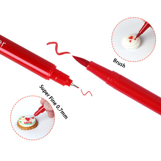kowanii Edible Food Coloring Pens Markers 10-Pieces
