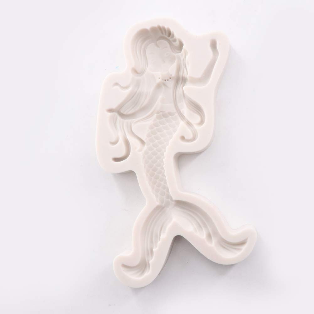 Силиконовые формы для помадки kowanii Mermaid, форма для украшения торта Gumpaste, инструменты и аксессуары для помадки Sugarcraft, принадлежности для украшения кексов