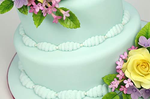 kowanii Barrels Designs Silikonform zum Dekorieren von Kuchen, Cupcakes, Sugarcraft und Süßigkeiten, lebensmittelechte Silikonformen für Fondant
