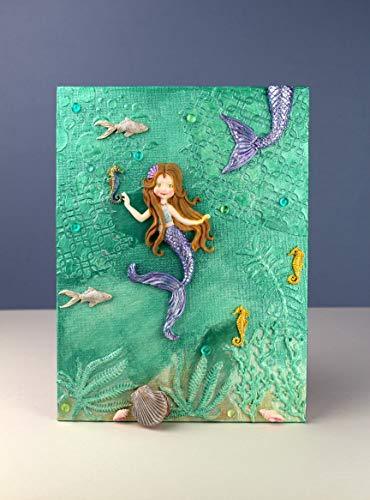 kowanii Seahorses Silicone Mold for Cake Decorating, Cupcakes, Sugarcraft, Candies, Clay, Crafts and Card Making, Food Safe Silicone Fondant Molds