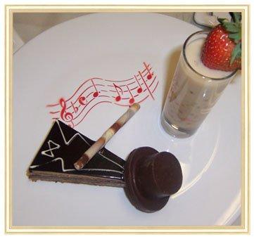 kowanii Musical Notes Cake Stencil (12 Inch) Cookie Stencil