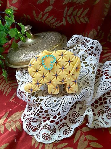 kowanii Continuous Quilting Silicone Royal Icing Mold, Ceri Griffiths Creative Cake System for Decorating, Sugarpaste, Fondants and Candies, Food Safe Silicone Fondant Molds