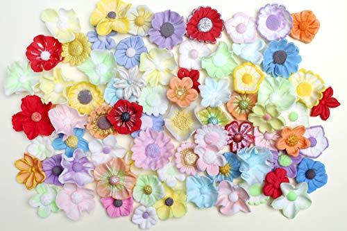 kowanii Flowers Mold for Cake Decorating, Cupcakes, Sugarcraft, Candies, Clay, Crafts and Card Making, Food Safe Silicone Fondant Molds