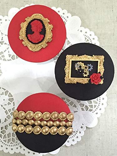 kowanii Miniaturrahmen (Oval Cameo &amp; Oval Frame 2) Silikonform zum Dekorieren von Kuchen, Cupcakes, Sugarcraft, Süßigkeiten, Ton, Basteln und Kartenherstellung, lebensmittelechte Silikonformen für Fondant