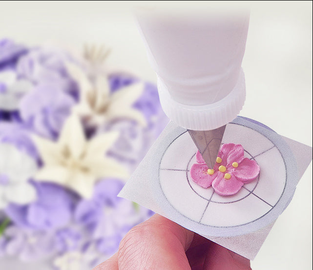 Blumenwaagen-Aufkleber für Blumennagelheber Kuchendekorationszubehör Werkzeuge