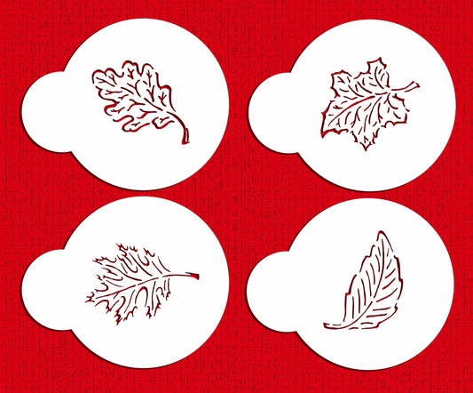 kowanii Keksschablonen mit Herbstblättern, 4 Stück