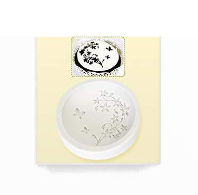 kowanii Blumenwiese Silikonform zum Dekorieren von Kuchen, Cupcakes, Sugarcraft und Süßigkeiten, lebensmittelechte Silikonformen für Fondant